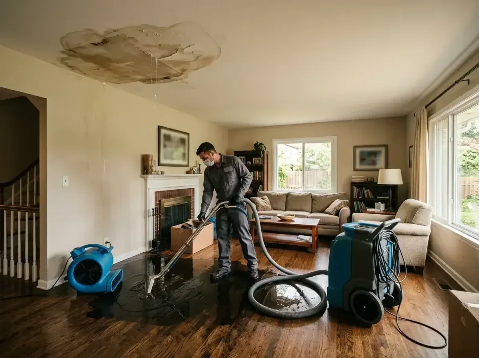 attic-pipe-burst-ceiling-drip-008 — frequently asked questions, Water Damage Restoration & Carpet Care in Norton, VA